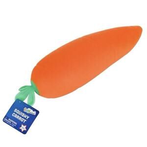 Sunny Days Jumbo Squeezy Carrot Orange Squishy Toy Stress Relief Sensory Fun